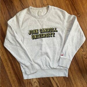 Gray John Carroll University Sweater
